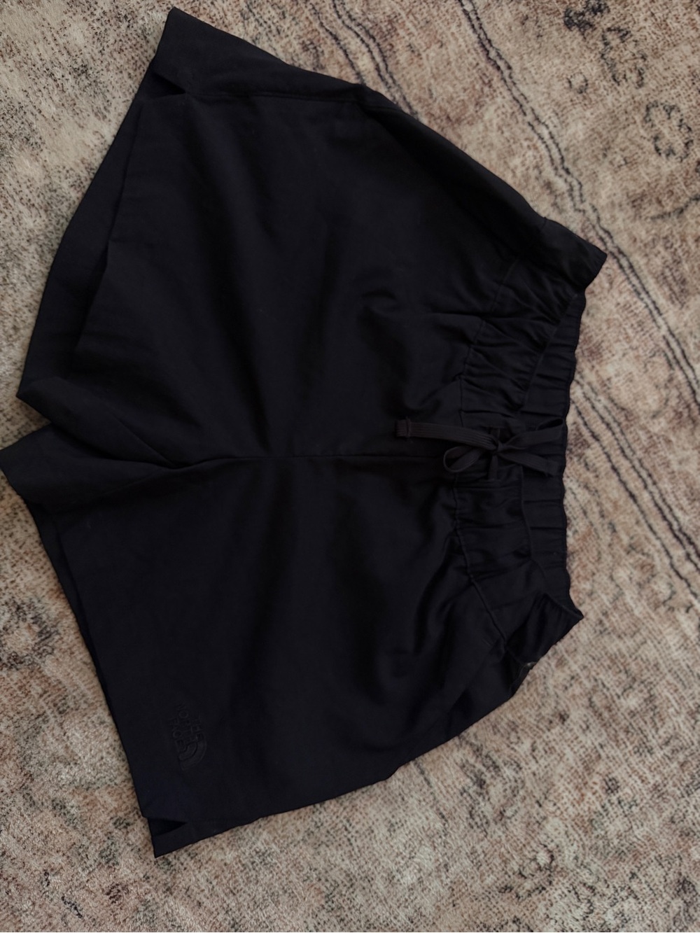The North Face Women's Black Athletic Drawstring Shorts